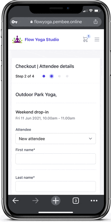 Custom booking form to suit your business needs